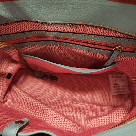 Dooney & Bourke Mint and Brown Women's Tote Bag - Picture 7 of 7